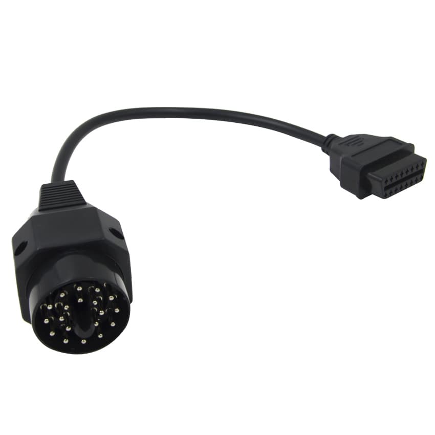 ADAPTER BMW OBD-II 16-PIN NA 20-PIN np. E46 E36 E39 E30 E38 BMW 1986-2004 przejściówka do interfejsów diagnostycznych
