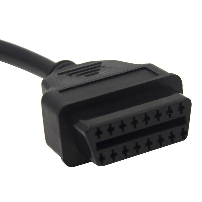 ADAPTER BMW OBD-II 16-PIN NA 20-PIN np. E46 E36 E39 E30 E38 BMW 1986-2004 przejściówka do interfejsów diagnostycznych