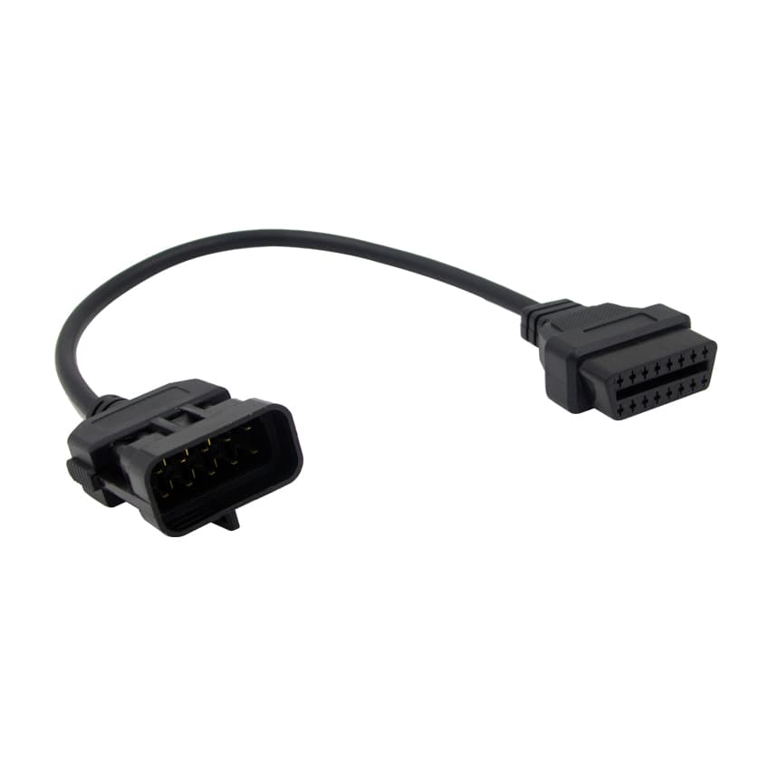 ADAPTER OPEL OBD-II 16-PIN NA 10-PIN przejściówka do interfejsów diagnostycznych