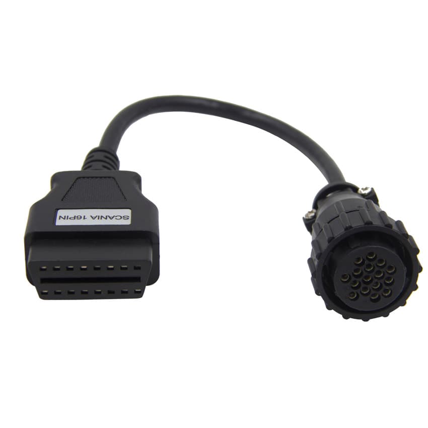 ADAPTER SCANIA OBD-II 16-PIN NA 16-PIN przejściówka do interfejsów diagnostycznych