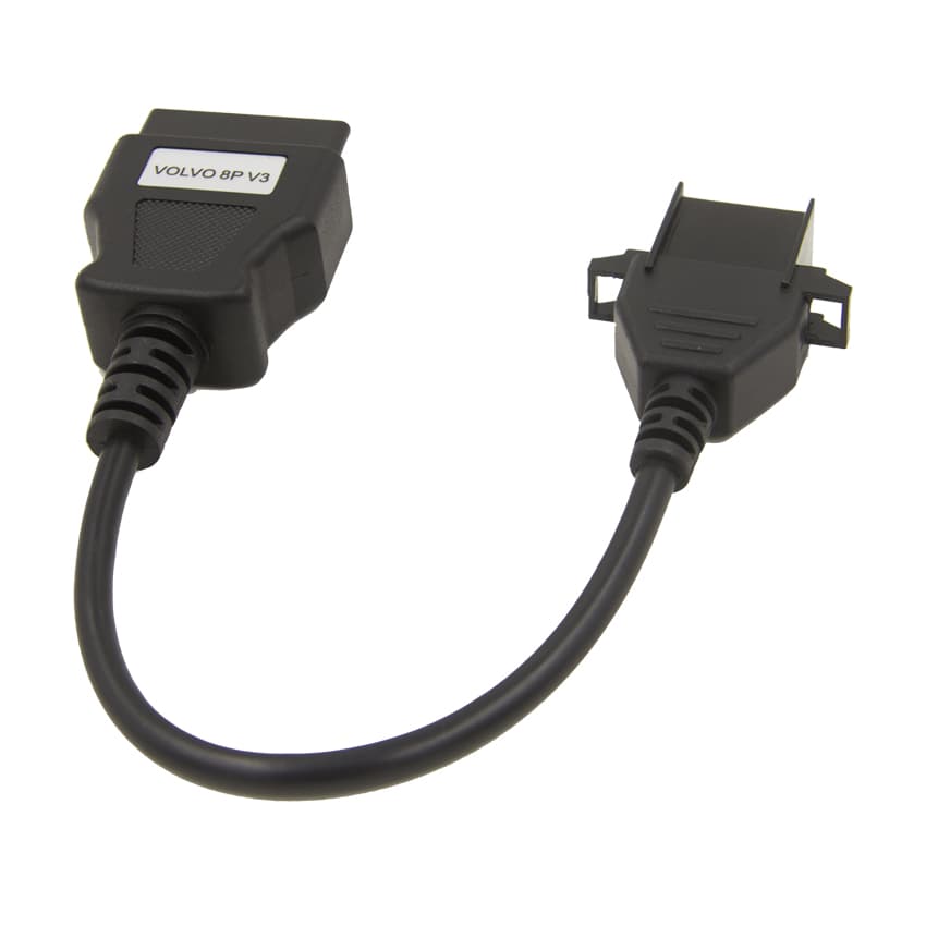 ADAPTER VOLVO OBD-II 16-PIN NA 8-PIN przejściówka do interfejsów diagnostycznych