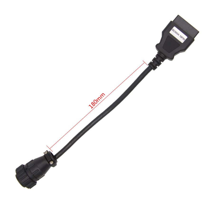 ADAPTER SCANIA OBD-II 16-PIN NA 16-PIN przejściówka do interfejsów diagnostycznych