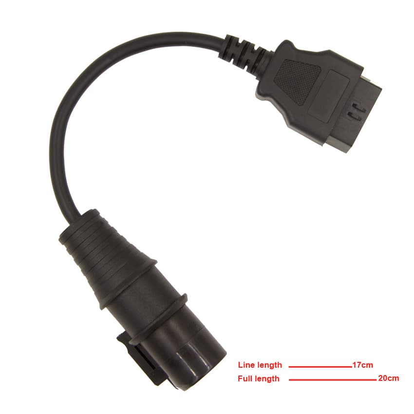 ADAPTER IVECO OBD-II 16-PIN NA 30-PIN przejściówka do interfejsów diagnostycznych
