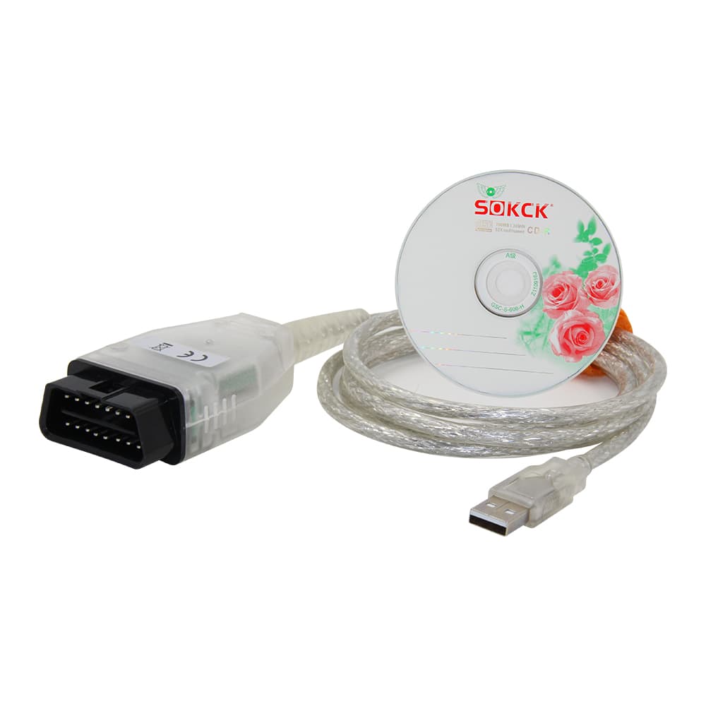 BMW INPA DIS K+DCAN z czipem FT-232 RL PRZEŁĄCZNIK 7/8-pin - INTERFEJS KABEL DO DIAGNOSTYKI BMW SERIA E