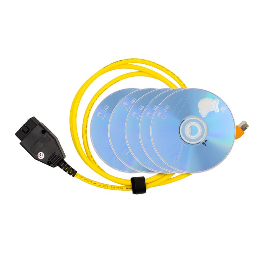 Interfejs ENET E-SYS ISTA-D ISTA-P kabel do diagnostyki BMW cała SERIA F / G / I np. F30, F10, G30, G11, i3