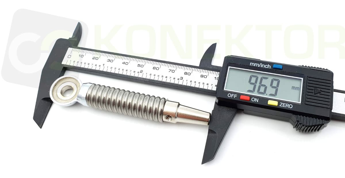 Łącznik DV + sprężyna Sirio MGA (oczko) - do anten własnej konstrukcji 55-550MHz - DIY antena