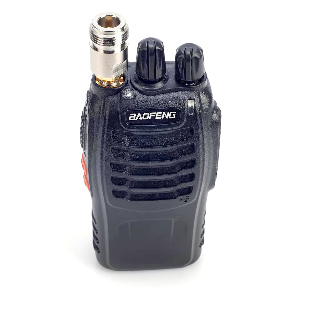 Adapter przejściówka SMA-F / gniazdo N adapter (z SMA żeńskiego na wtyk N) PTFE/GOLD RADIORA