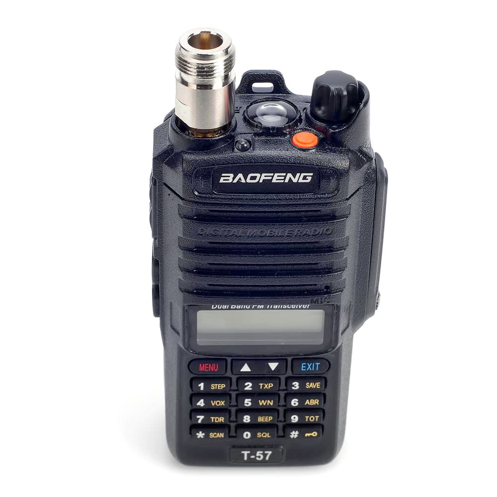 Adapter przejściówka SMA-F / gniazdo N adapter (z SMA żeńskiego na wtyk N) PTFE/GOLD RADIORA