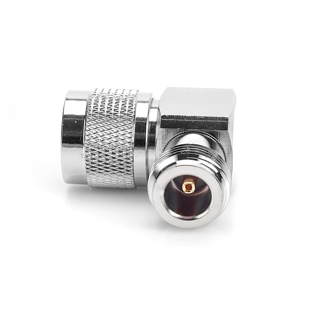 Przejściówka kątowa N (wtyk/gniazdo) PTFE/GOLD RADIORA