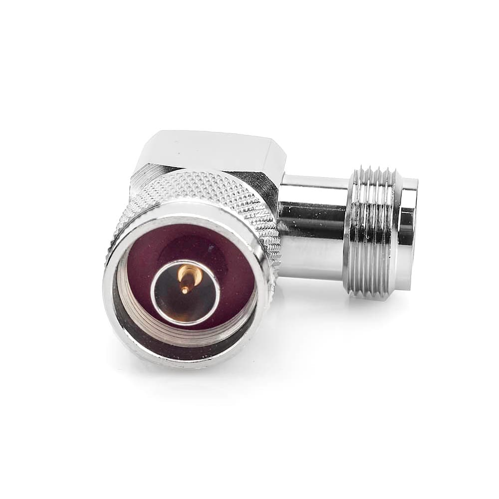 Przejściówka kątowa N (wtyk/gniazdo) PTFE/GOLD RADIORA