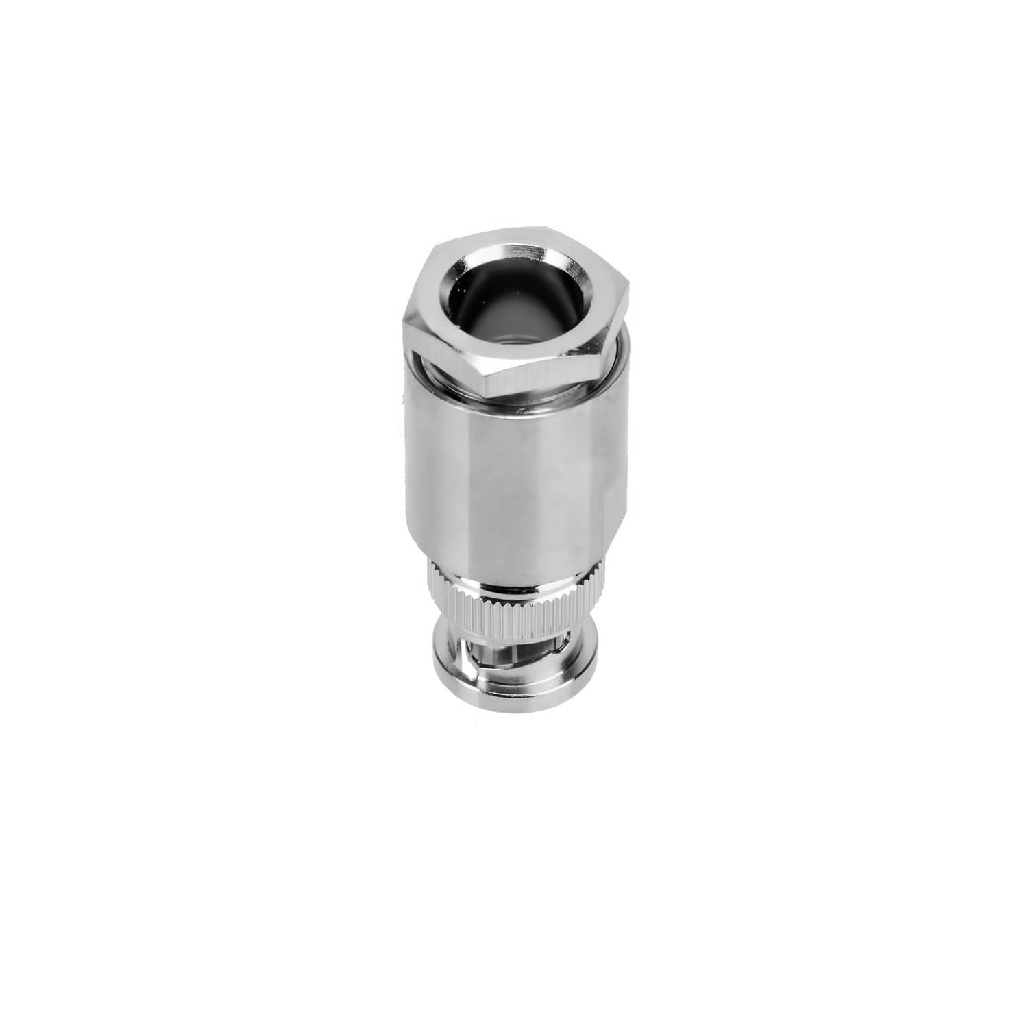 Wtyk BNC skręcany na przewód RG-213, RF-10, H-1000 PTFE/Gold RADIORA