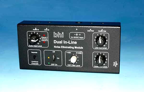 BHI DUAL IN-LINE - zewnętrzny filtr z DSP do radiostacji, skanera, odbiornika SDR itp.