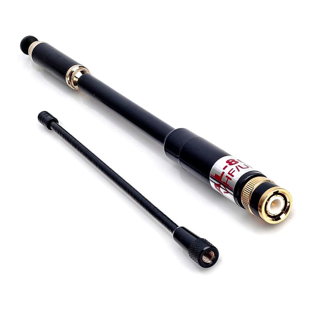 Radiora AL-800 BNC długość 85/22cm 2-częściowa antena VHF/UHF skanery, SDR np. Uniden UBC 125, 75, 69 XLT-2, Icom, AOR