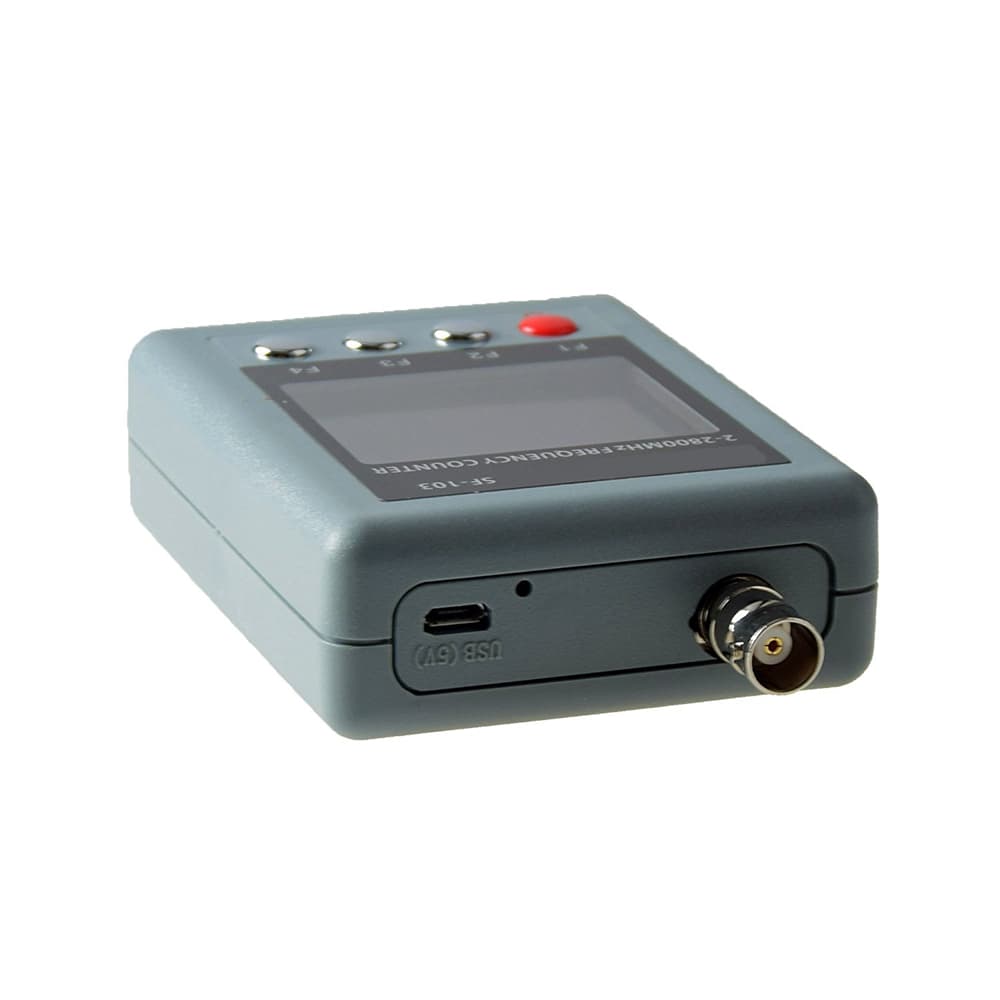 SURECOM SF-103 miernik częstotliwości 2MHz - 2.8GHz licznik częstotliwości z TCXO HF/VHF/UHF skan CTCSS/DCS obsługa DMR