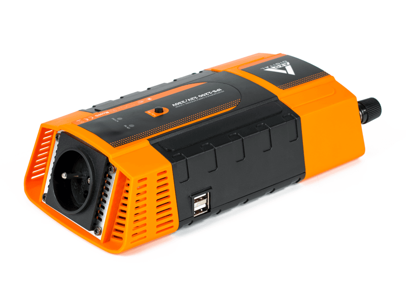 AZO IPS-1200 PRZETWORNICA NAPIĘCIA 12V/230V 1200W - 3 lata gwarancji
