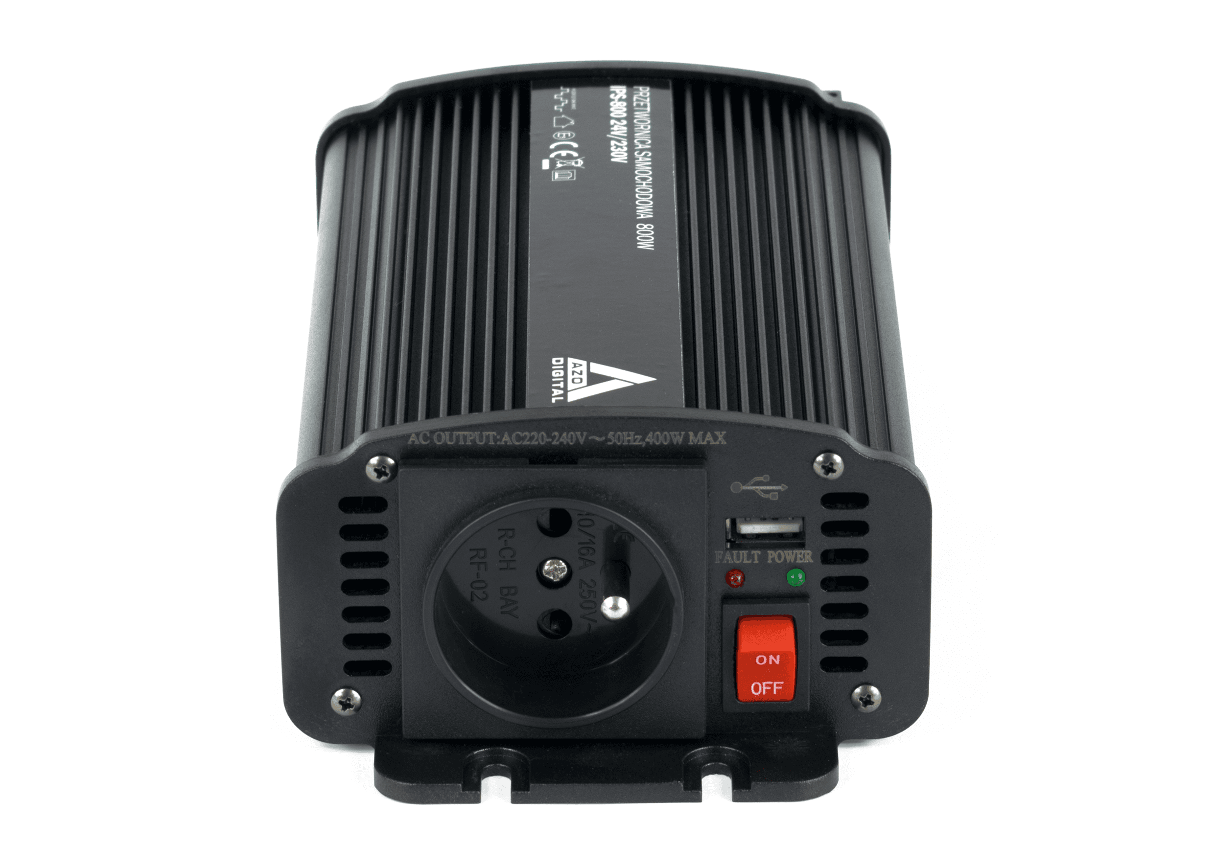 AZO IPS-800U PRZETWORNICA NAPIĘCIA 24V/230V 800W - 3 lata gwarancji