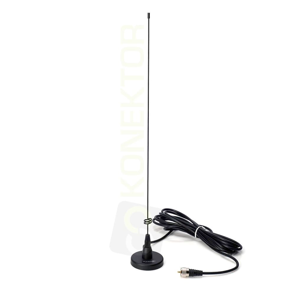 Diamond MR-77 antena 144/430MHz długość 50cm, podstawa magnetyczna z kablem 4m, wtyk UC-1 - do VHF/UHF, skanerów, SDR, PMR