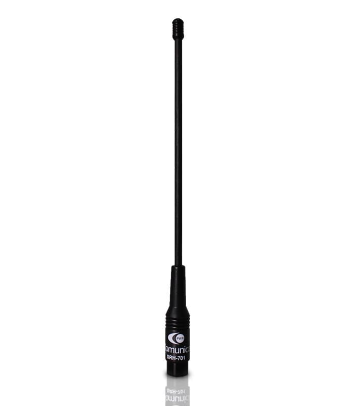 KOMUNICA PWR-SRH701-T SMA-M 21cm Antena do skanerów, duobanderów VHF/UHF np. Wouxun KG-UV8D, KG-UV9D, TYT MD-2017, Baofeng UV-3R, Icom IC-R6 itp.