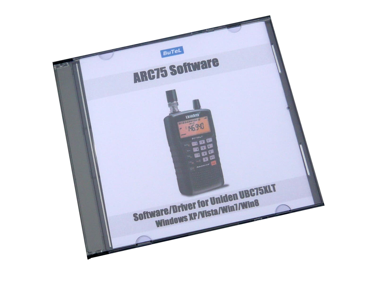 BUTEL ARC-75 oprogramowanie do skanerów Uniden UBC 75 XLT / BC 75 XLT