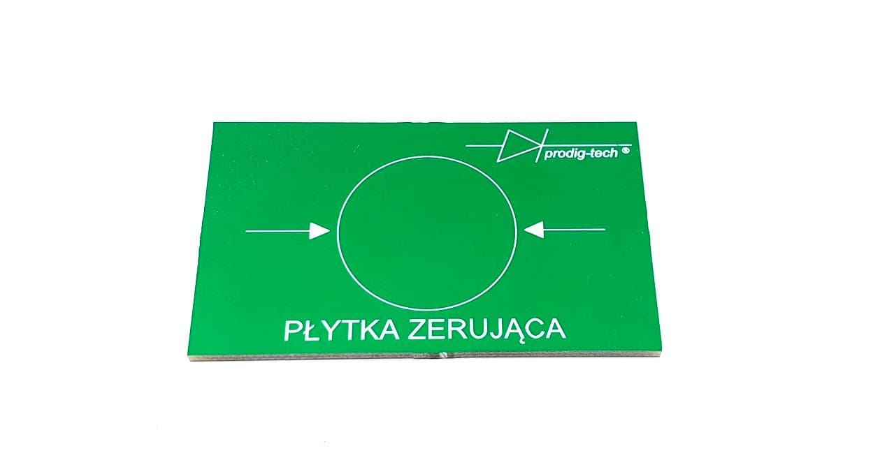 Płytka zerująca kalibracyjna do mierników grubości lakieru Prodig-Tech (wszystkie modele poza serią GL-1)