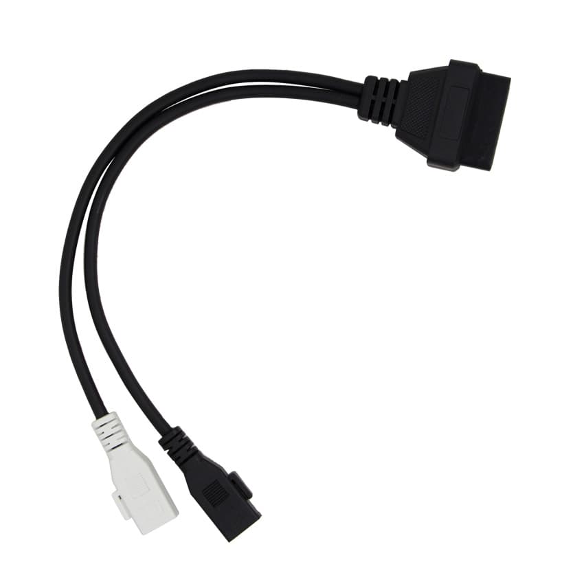 ADAPTER VAG OBD-II 16-PIN na 2x2 (Volkswagen, Audi, Seat, Skoda) przejściówka do interfejsów diagnostycznych