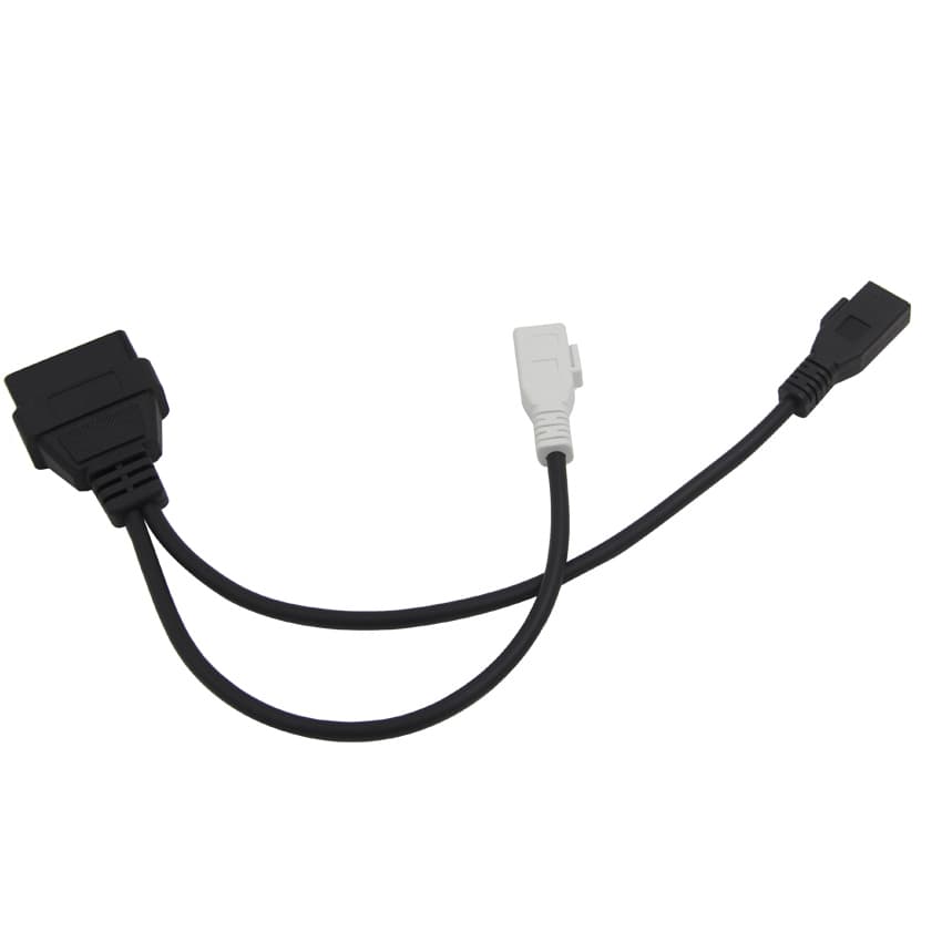 ADAPTER VAG OBD-II 16-PIN na 2x2 (Volkswagen, Audi, Seat, Skoda) przejściówka do interfejsów diagnostycznych