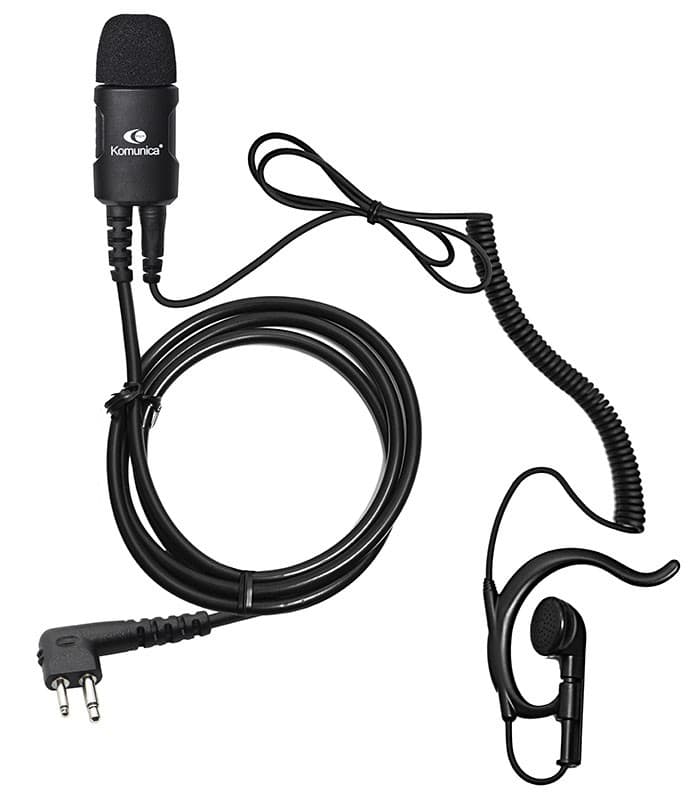 Komunica PWR-2403 mikrofonosłuchawka z noise cancelling / 2-pin Motorola / HYT / Yaesu FT-4X, FT-65