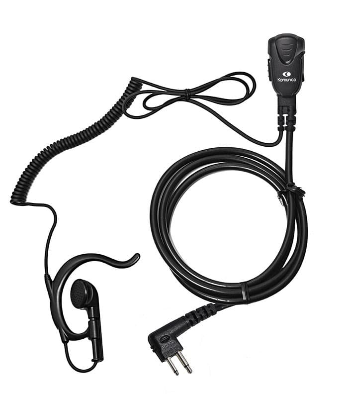 Komunica PWR-PRO-M mikrofonosłuchawka wysokiej klasy 2-pin Motorola / HYT / Yaesu