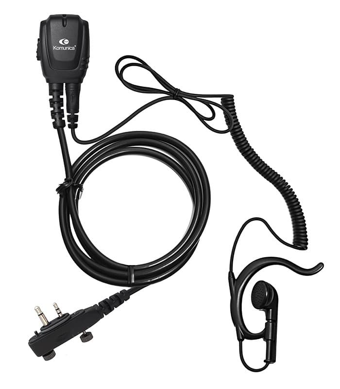 Komunica PWR-23ICF1000 mikrofonosłuchawka wysokiej klasy / 2-pin Icom IC-F29 SR IC-F1000 IC-F2000