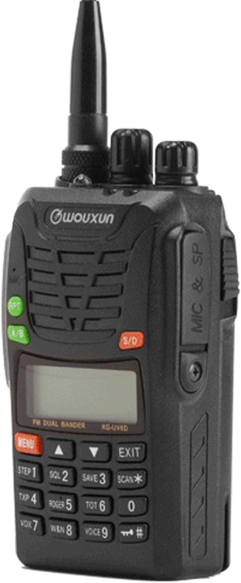 Wouxun KG-UV6D radiotelefon ręczny 66-88MHz / 400-480MHz (także pasma 4m / 70cm)