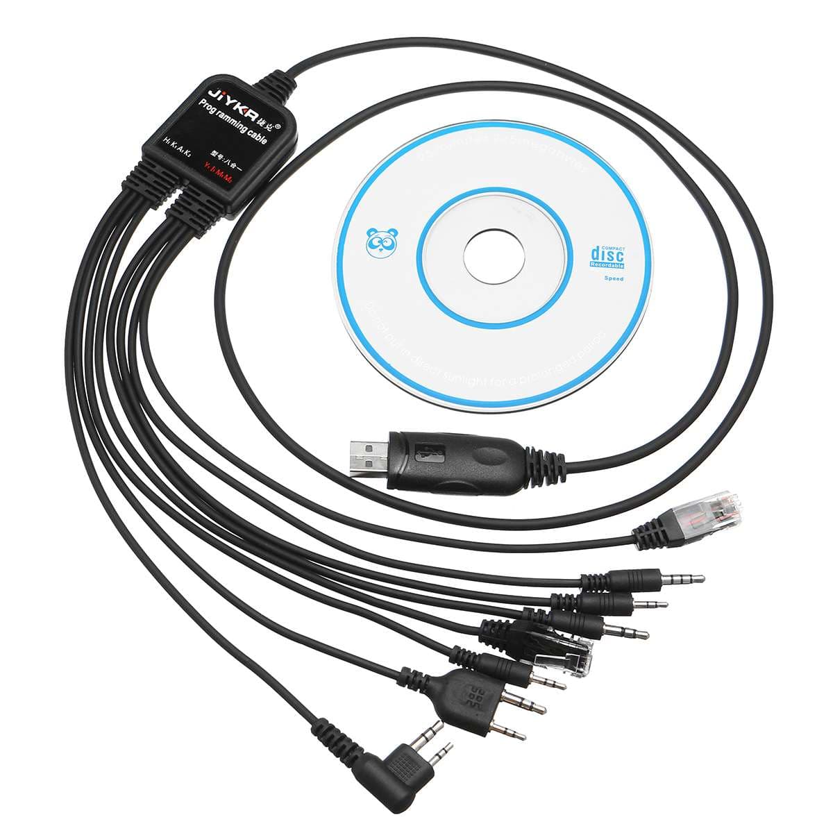 Kabel USB do programowania radiotelefonów 8w1 - programator