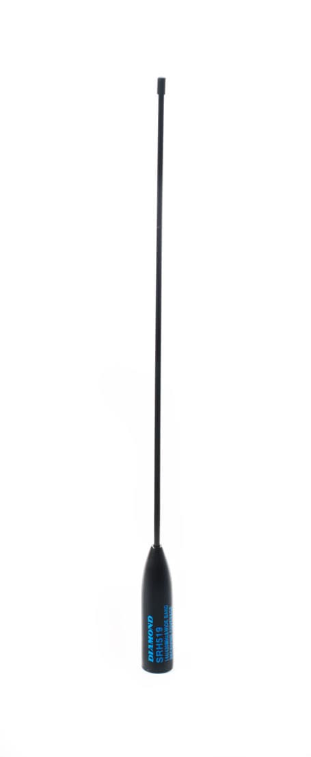 Diamond SRH519 SMA-M 21cm przenośna antena VHF/UHF np. do Uniden, AOR, Icom (odbiór Airband/150/300/450/800MHz)