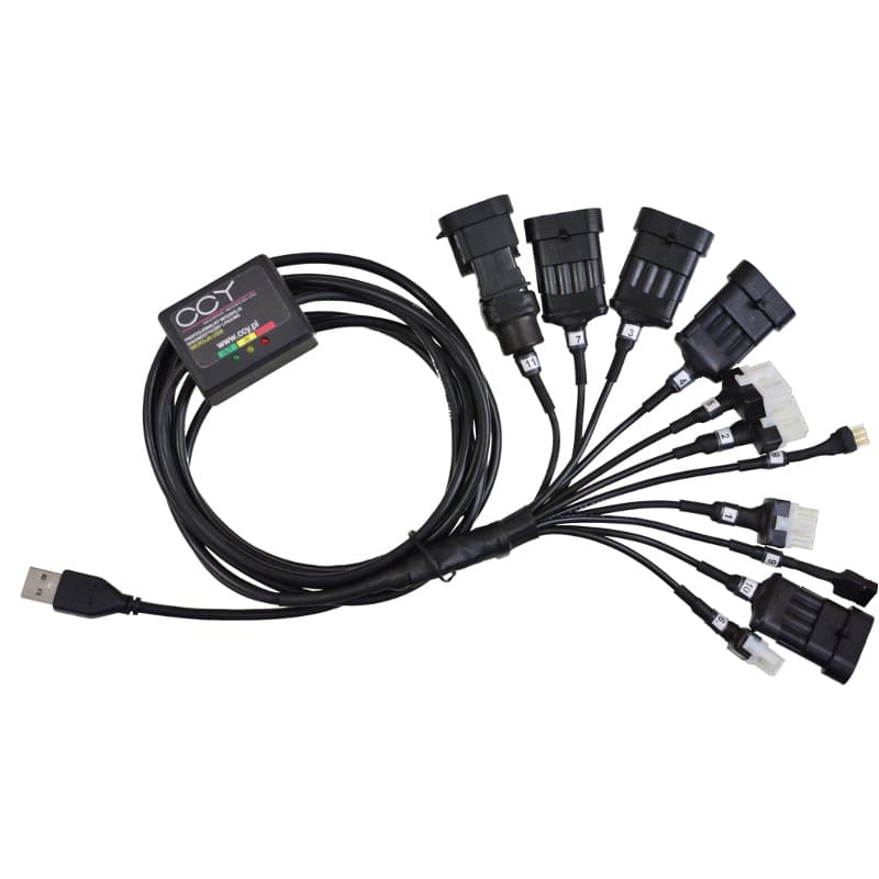 Interfejs LPG USB chip FTDI + 11 różnych złącz np. KME, ELPIGAZ, LOVATO, AC GAS, LANDI RENZO, AC STAG i inne - Łodź, Zbąszyńska 2