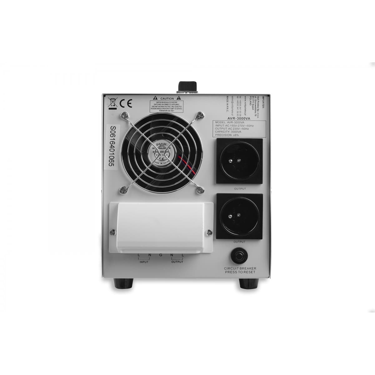 VOLT AVR 3000 automatyczny stabilizator napięcia 230 AVC 3000W