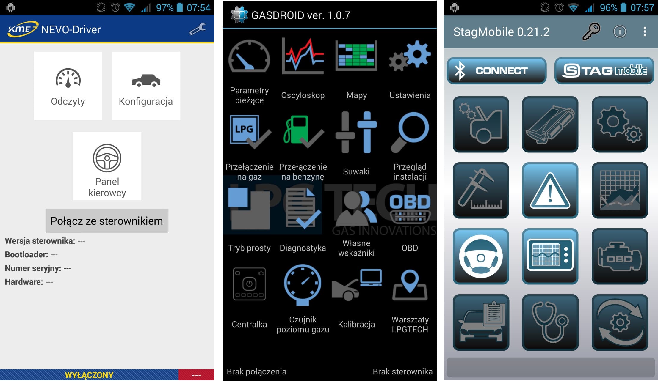 Uniwersalny interfejs LPG Bluetooth PLUS (bezprzewodowy) do STAG, KME, LPGTECH, AGIS - Łodź, Zbąszyńska 2