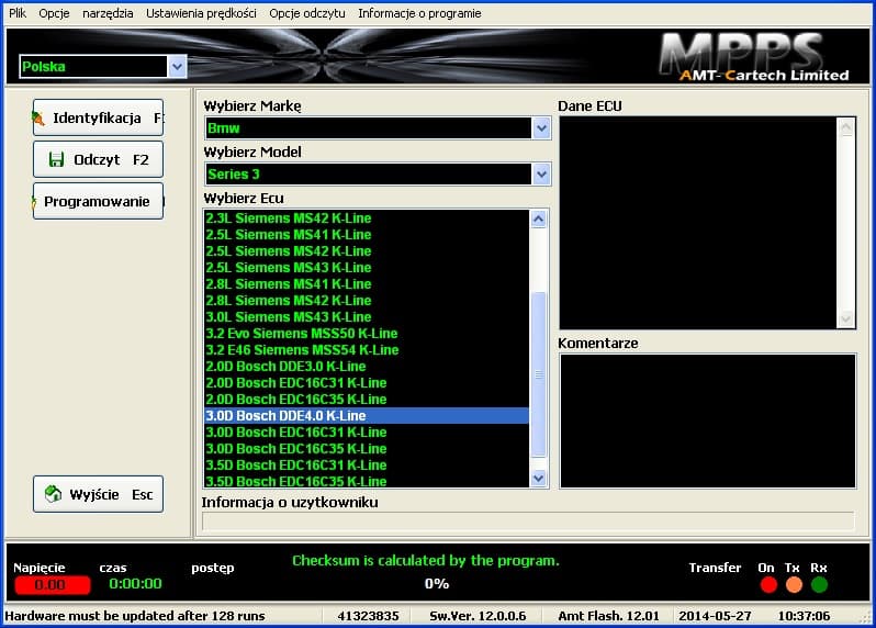 Interfejs diagnostyczny OBD-2 MPPS V13 do: chiptuning, wyłączanie DPF, usuwanie limiterów, modyfikacje ECU