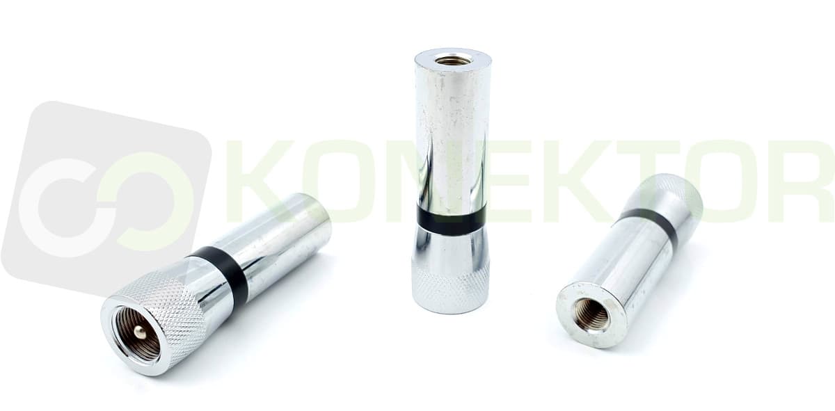 D-ORIGINAL najlepszy adapter PL na 3/8 metalowy (UHF na 3/8) do anten z USA/UK, AMPRO