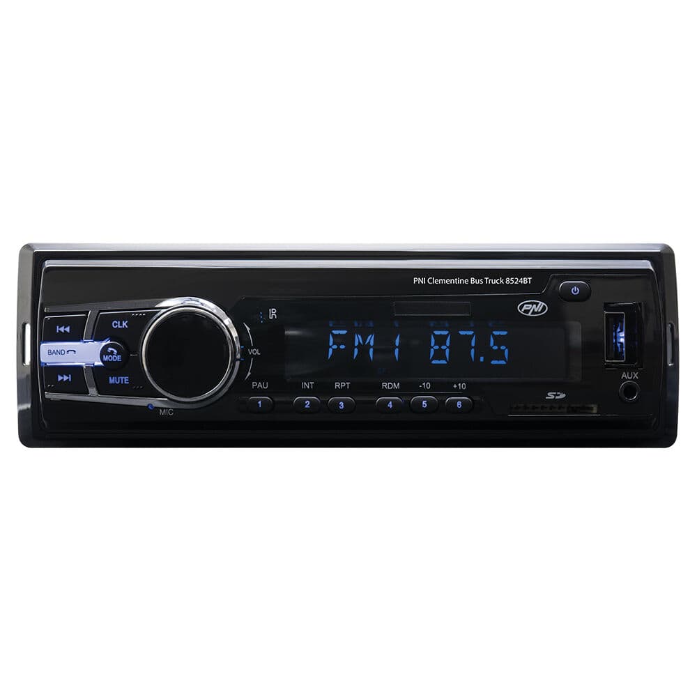 PNI Clementine 8524BT radio samochodowe MP3 12/24V z bluetooth i pilotem np. do busa, ciężarówki - Łódź, Zbąszyńska 2
