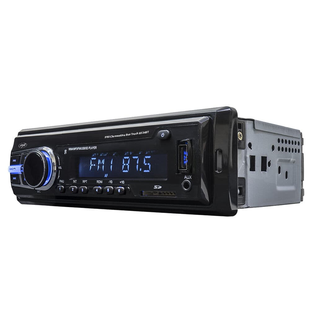 PNI Clementine 8524BT radio samochodowe MP3 12/24V z bluetooth i pilotem np. do busa, ciężarówki - Łódź, Zbąszyńska 2
