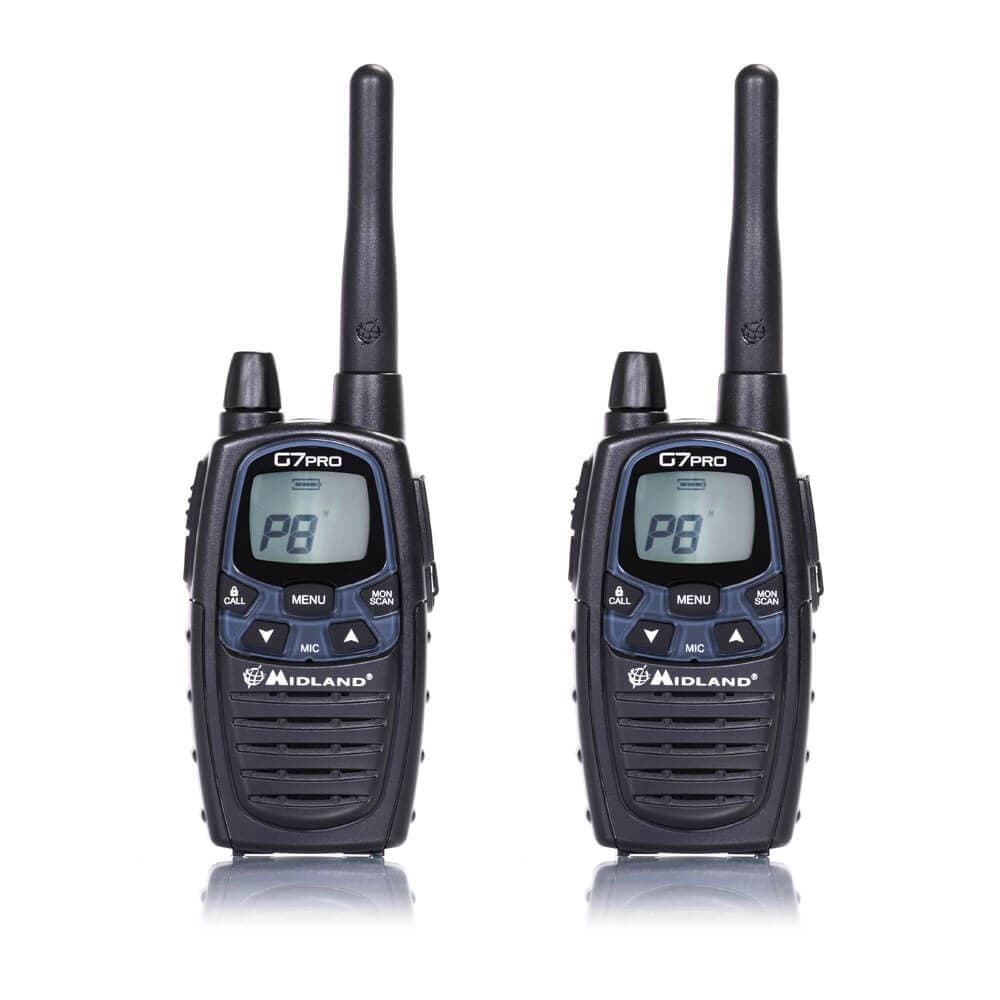 Midland G7 PRO Twin Pack komplet 2szt. krótkofalówek PMR 446 / LPD - z podwójnym PTT