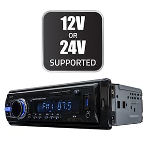 PNI Clementine 8524BT radio samochodowe MP3 12/24V z bluetooth i pilotem np. do busa, ciężarówki - Łódź, Zbąszyńska 2
