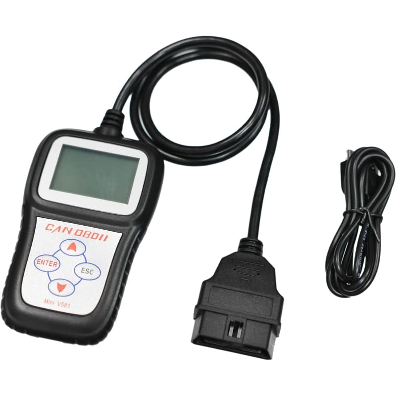 Mini V581 POLSKIE MENU skaner diagnostyczny CAN OBD-II np. GM, Ford, Honda, Chrysler, Nissan, Toyota i wiele innych - odczyt/kasowanie błędów - Łódź, Zbąszyńska 2