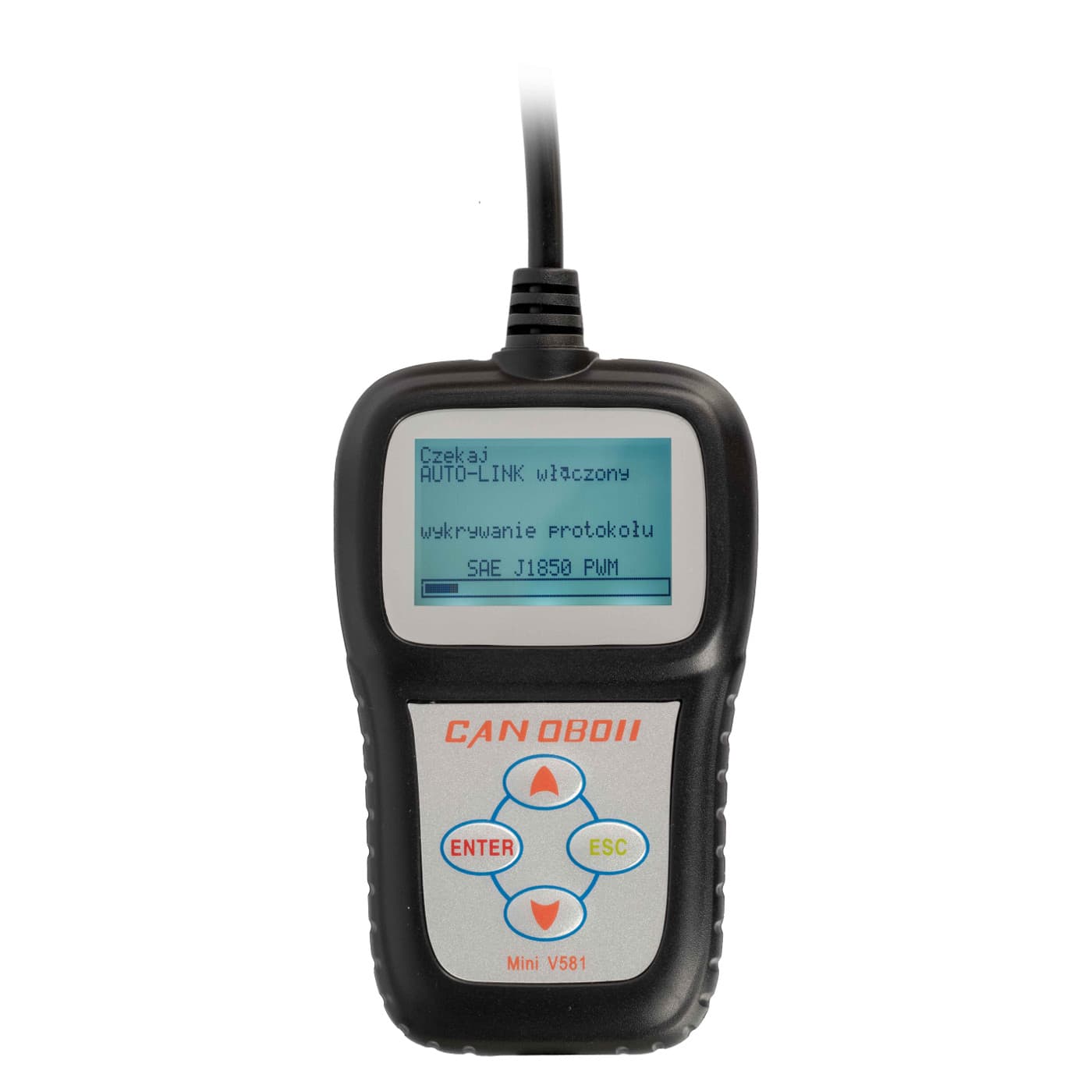 Mini V581 POLSKIE MENU skaner diagnostyczny CAN OBD-II np. GM, Ford, Honda, Chrysler, Nissan, Toyota i wiele innych - odczyt/kasowanie błędów - Łódź, Zbąszyńska 2
