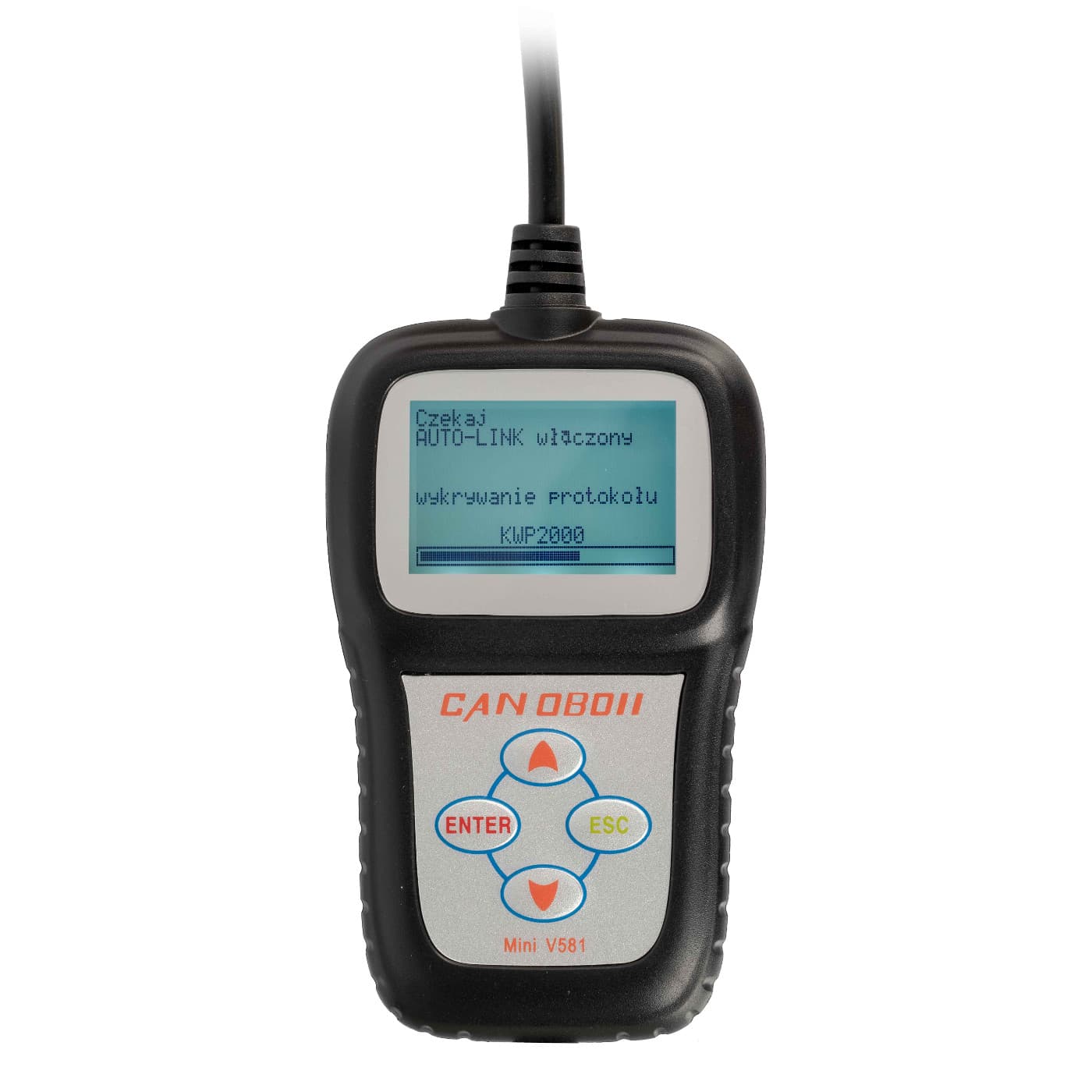 Mini V581 POLSKIE MENU skaner diagnostyczny CAN OBD-II np. GM, Ford, Honda, Chrysler, Nissan, Toyota i wiele innych - odczyt/kasowanie błędów - Łódź, Zbąszyńska 2