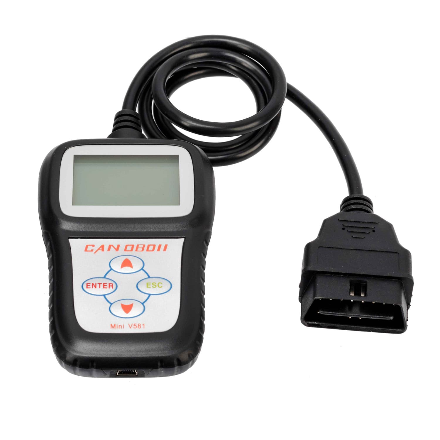 Mini V581 POLSKIE MENU skaner diagnostyczny CAN OBD-II np. GM, Ford, Honda, Chrysler, Nissan, Toyota i wiele innych - odczyt/kasowanie błędów - Łódź, Zbąszyńska 2