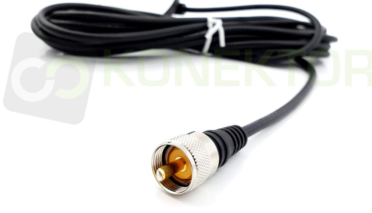 Diamond MC-201 DYSKRETNA antena UHF 340~520MHz długość 16-23cm, podstawa magnetyczna z kablem 4m