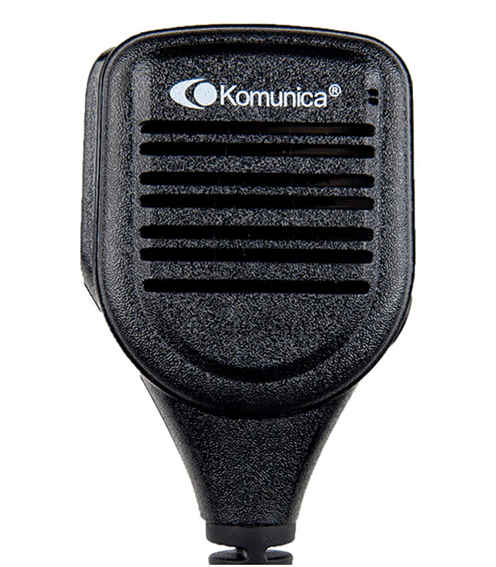 Komunica PWR-6203 wytrzymały mikrofonogłośnik wysokiej klasy 2-pin Motorola np. XT420, seria GP, CP / HYT / Yaesu FT-4X, FT-65