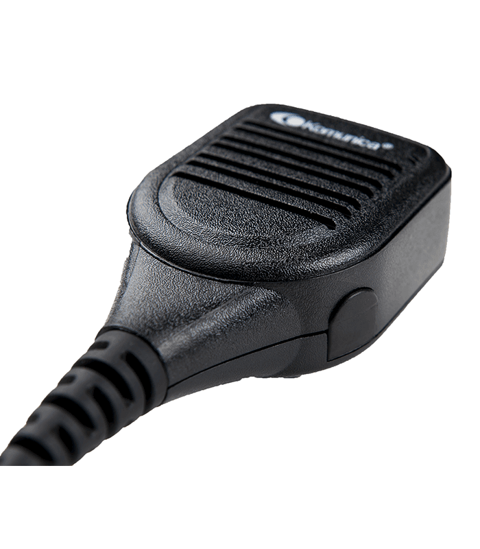 Komunica PWR-6203 wytrzymały mikrofonogłośnik wysokiej klasy 2-pin Motorola np. XT420, seria GP, CP / HYT / Yaesu FT-4X, FT-65
