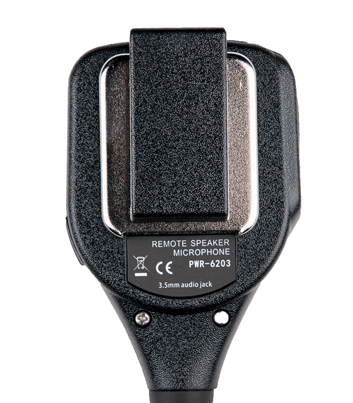 Komunica PWR-6203 wytrzymały mikrofonogłośnik wysokiej klasy 2-pin Motorola np. XT420, seria GP, CP / HYT / Yaesu FT-4X, FT-65