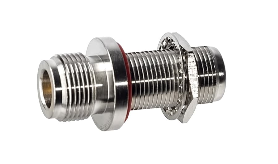 BECZKA N łącznik DŁUGI N/N 42mm (np. do obudowy) PTFE/Gold RADIORA